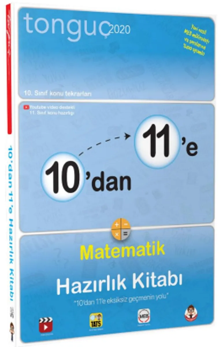 10'dan 11'e Matematik Hazırlık Kitabı