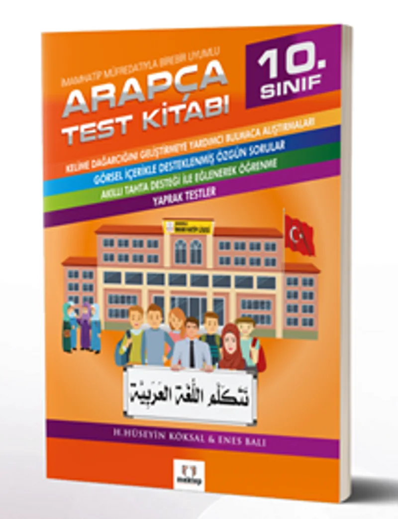 10.Sınıf Arapça Test Kitabı İmam Hatip Lisesi Müfredatıyla Birebir Uyumlu