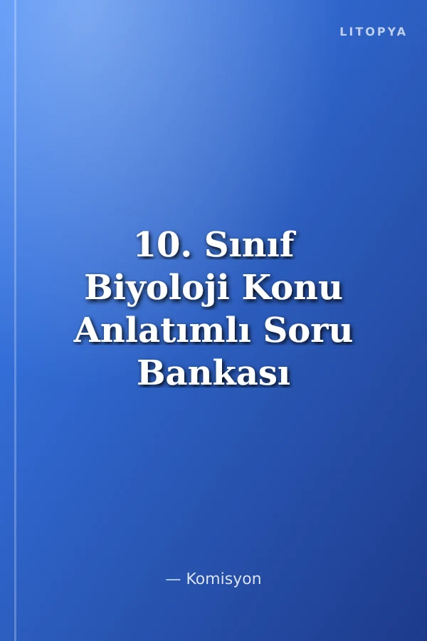 10. Sınıf Biyoloji Konu Anlatımlı Soru Bankası