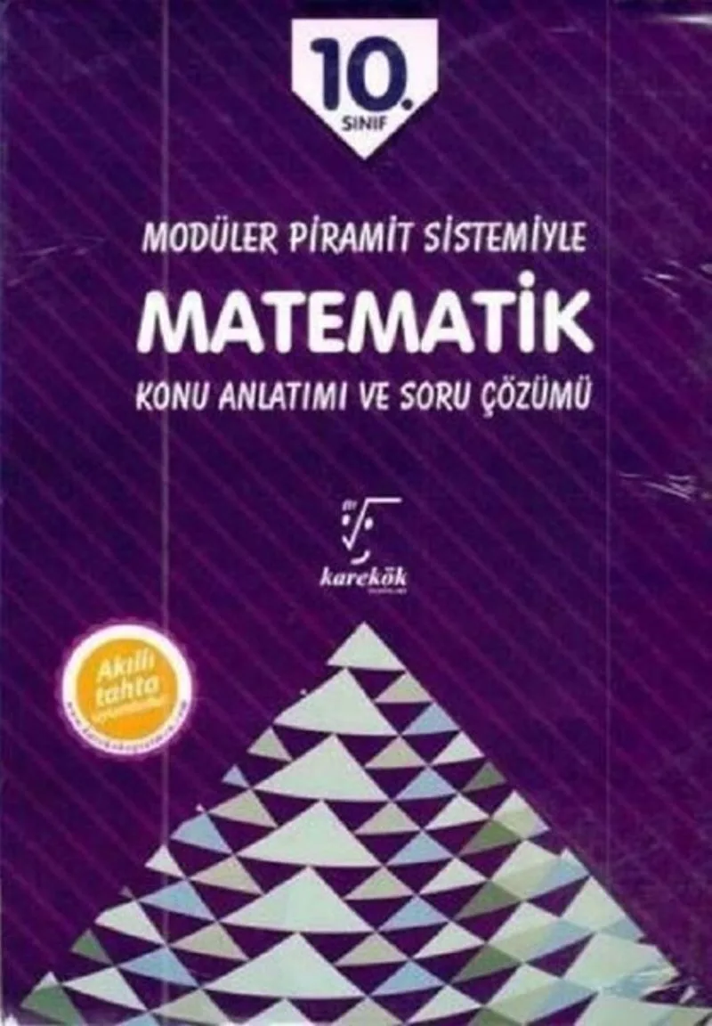 10. Sınıf Matematik Konu Anlatımı ve Soru Çözümü / Modüler Piramit Sistemiyle (4 Kitap)