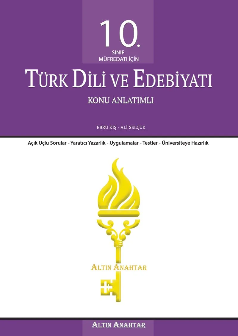 10. Sınıf Müfredatı İçin Türk Dili ve Edebiyatı Konu Anlatımlı