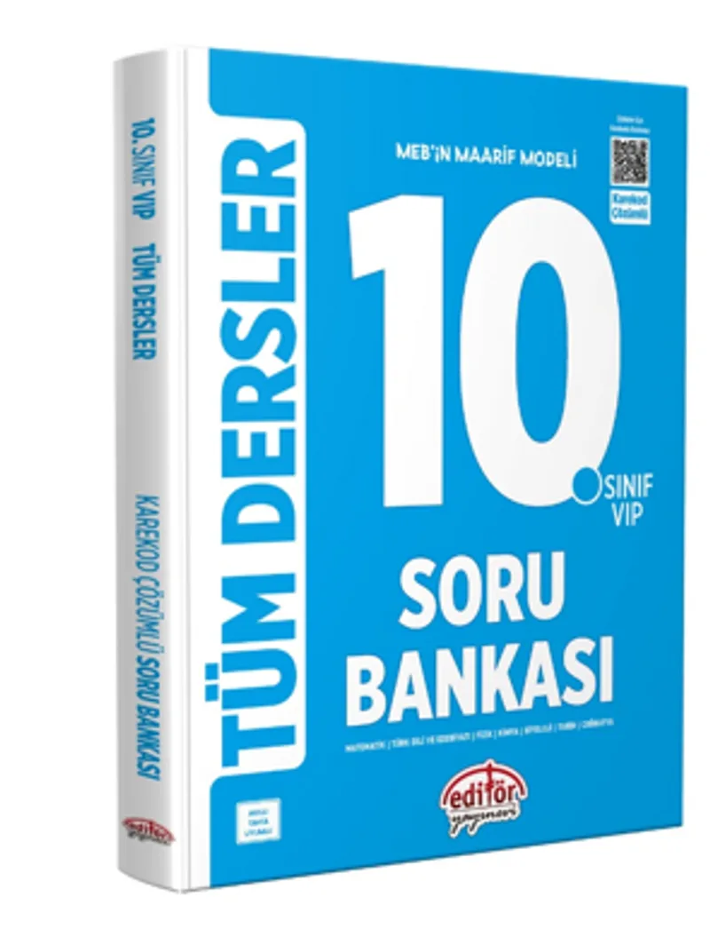 10. Sınıf VIP Tüm Dersler Soru Bankası
