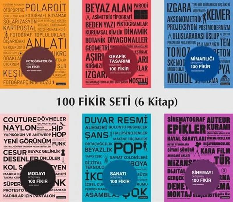 100 Fikir Seti (6 Kitap)