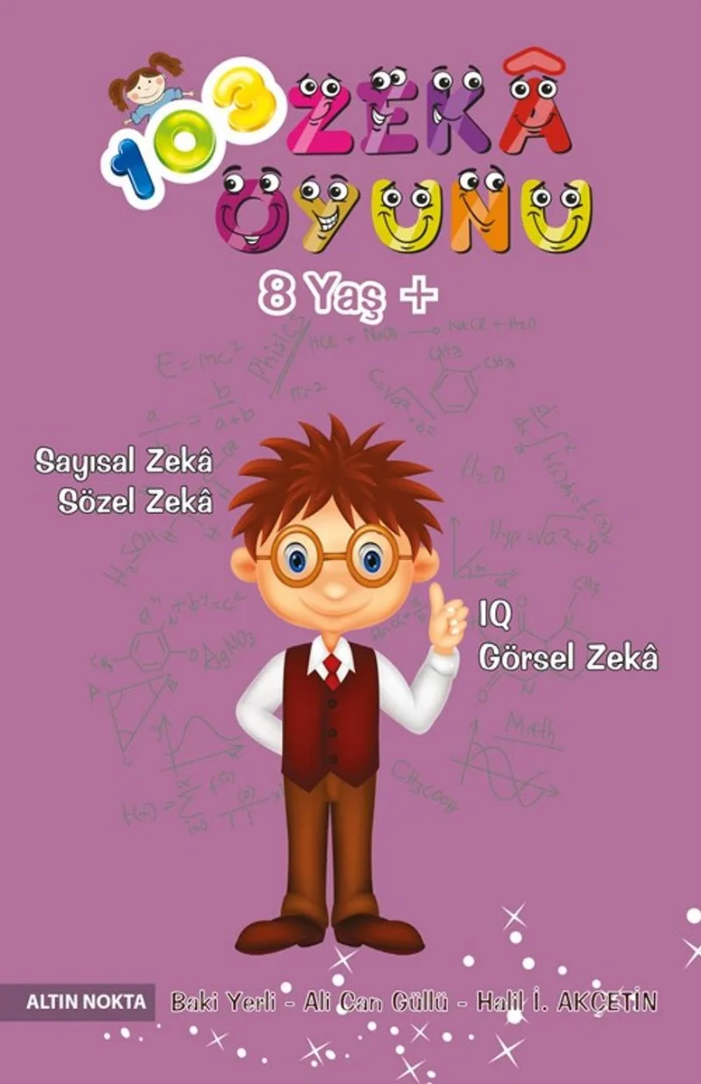 103 Zeka Oyunu (8 Yaş+) Bilsem Sınavlarına - Matematik Yarışmalarına Hazırlık