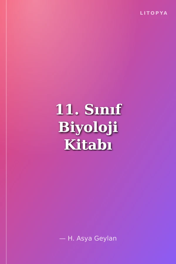 11. Sınıf Biyoloji Kitabı