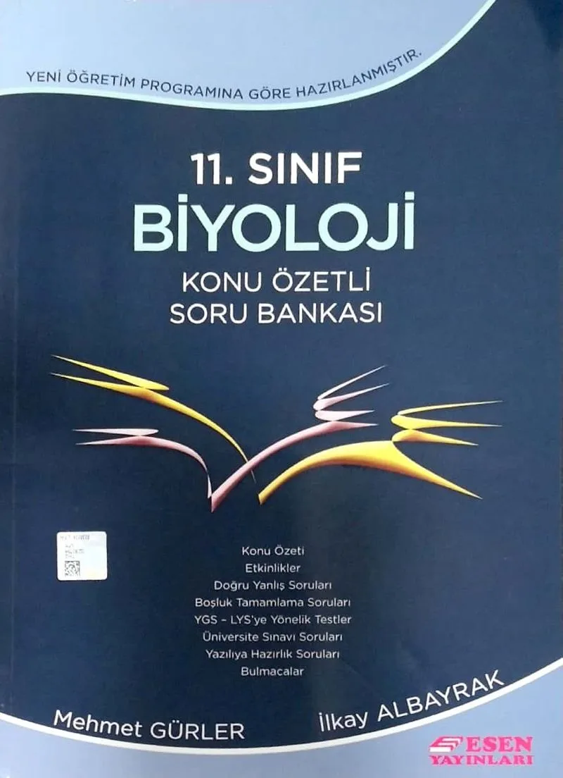 11. Sınıf Biyoloji Konu Özetli Soru Bankası