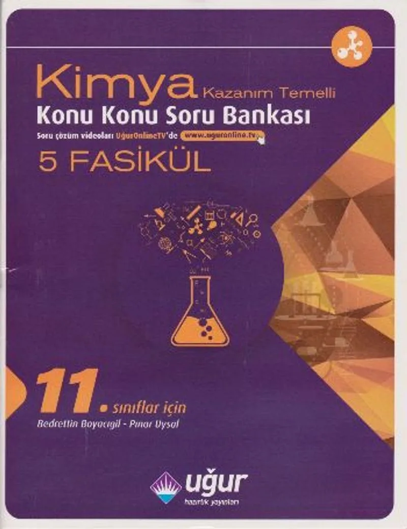 11. Sınıflar İçin Kimya Konu Konu Soru Bankası (5 Fasikül)