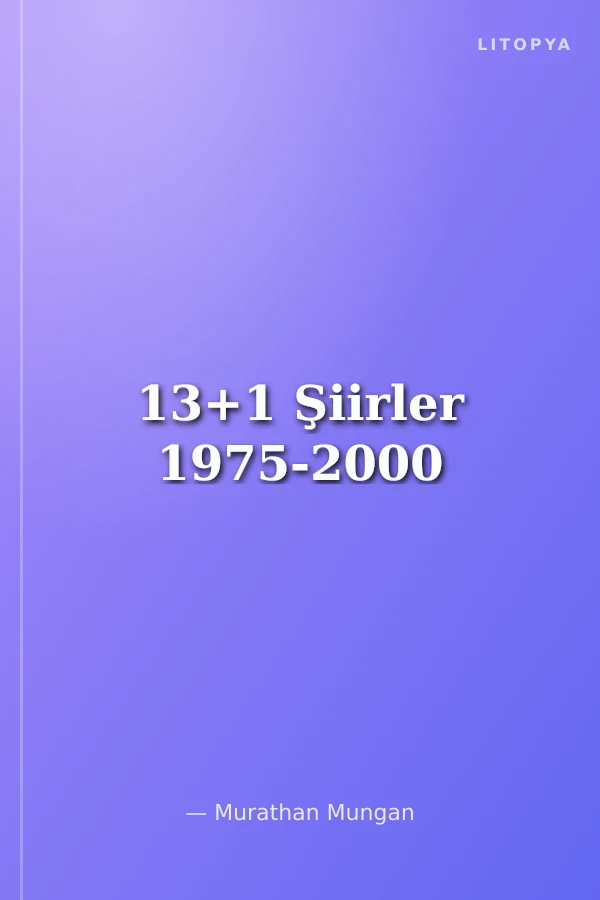 13+1 Şiirler 1975-2000