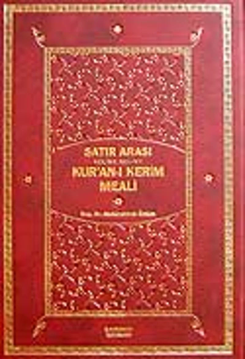 (14x20.5) 2 Cilt Kur'an-ı Kerim Meali Satır Arası Kelime Kelime