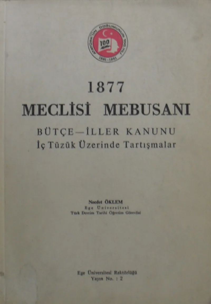 1877 Meclisi Mebusanı (Bütçe-İller Kanunu İç Tüzük Üzerinde Tartışmalar) 10-G-21