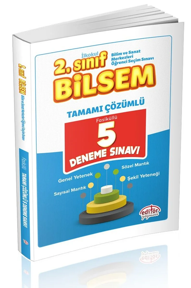 2. Sınıf Bilsem Tamamı Çözümlü 5 Deneme Sınavı