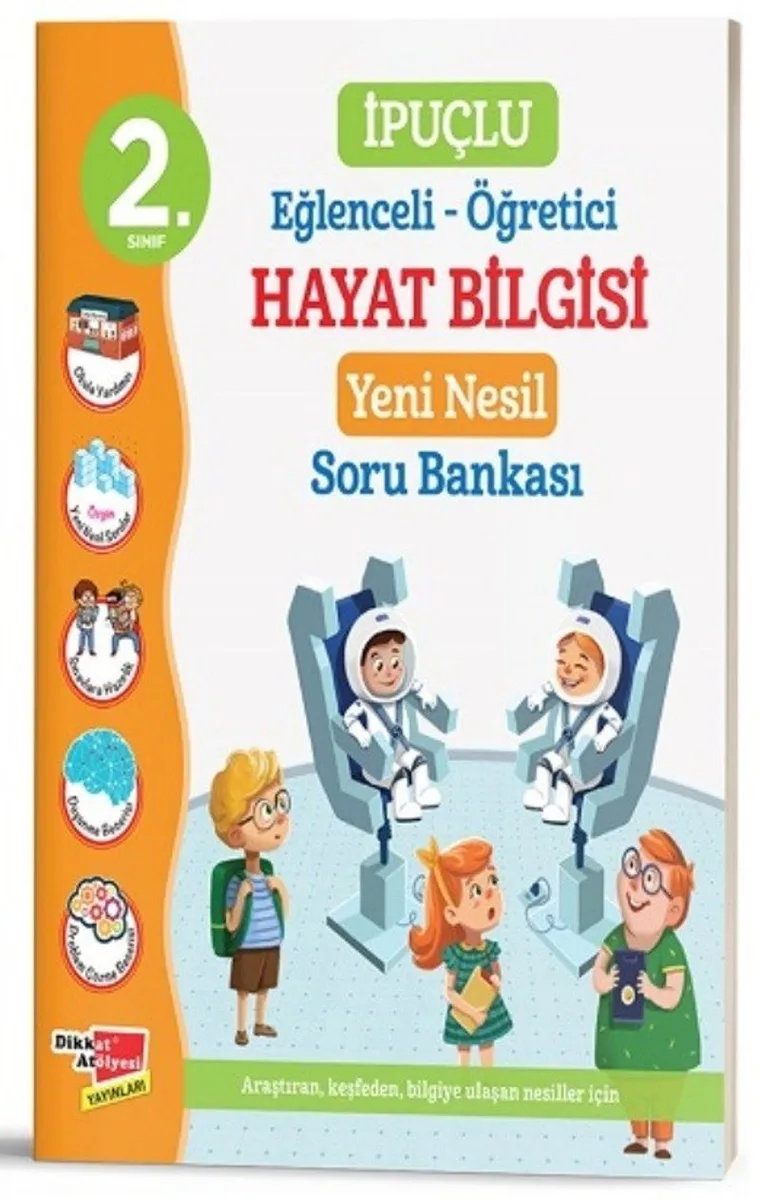 2. Sınıf İpuçlu Eğlenceli - Öğretici Hayat Bilgisi Yeni Nesil Soru Bankası