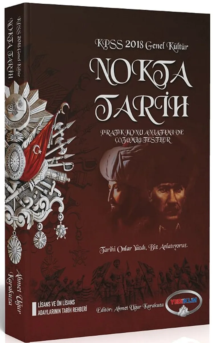 2018 KPSS Genel Kültür Nokta Tarih Pratik Konu Anlatımı ve Pratik Dersler