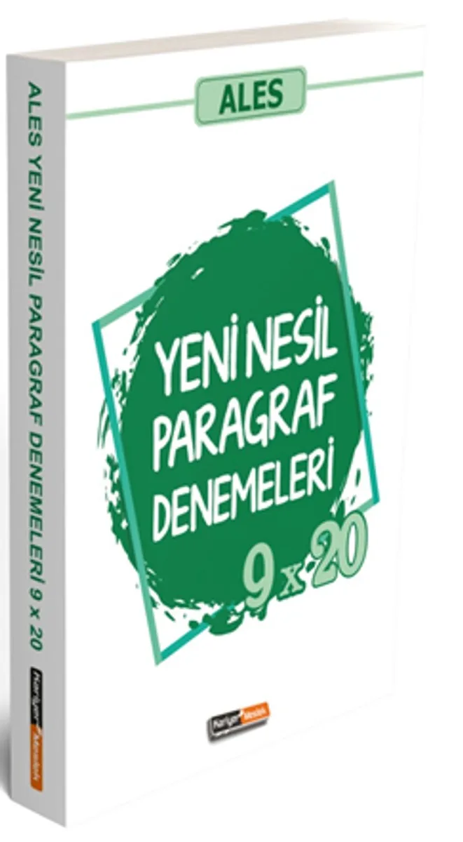 2020 ALES 9x20 Yeni Nesil Paragraf Denemeleri
