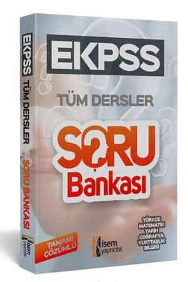 2020 EKPSS Tüm Dersler Tamamı Çözümlü Soru Bankası