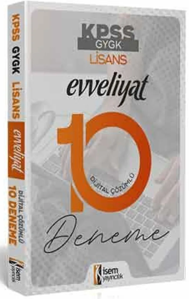 2020 Evveliyat KPSS Genel Yetenek Genel Kültür Tamamı Dijital Çözümlü 10 Deneme