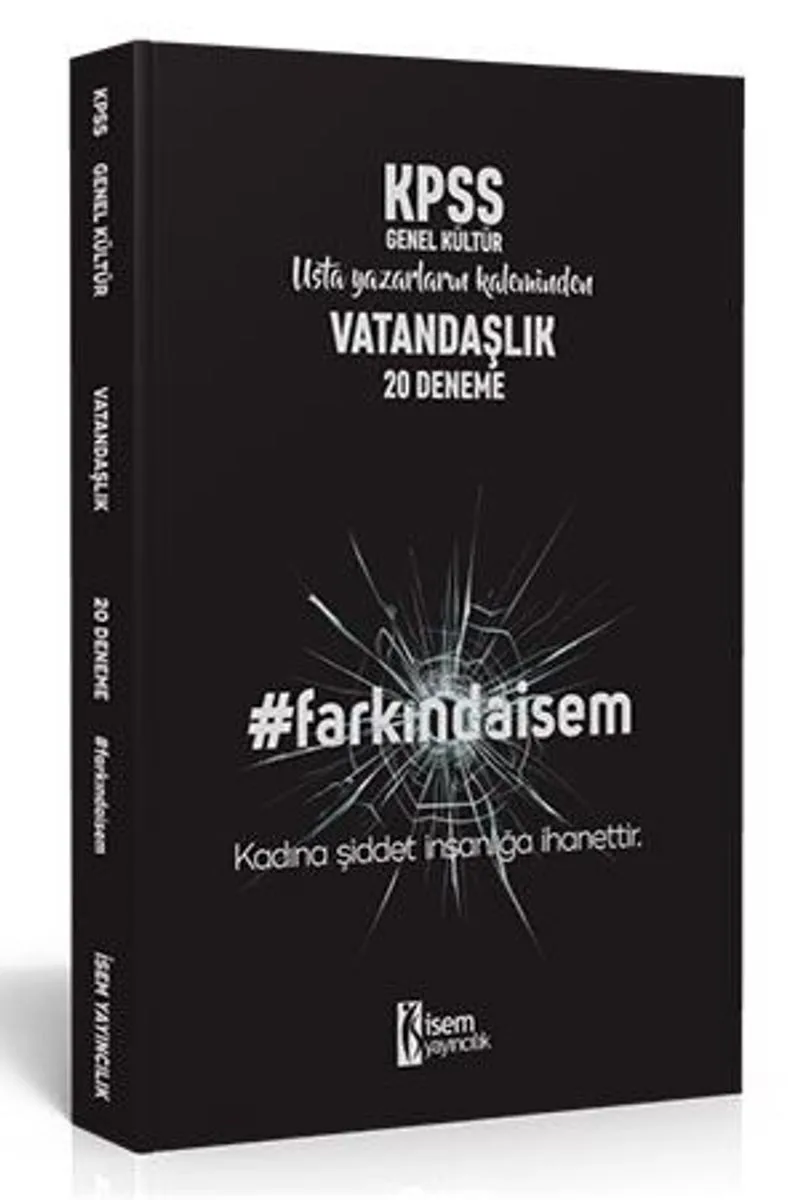 2020 Farkındaİsem KPSS Genel Kültür Vatandaşlık 20 Deneme