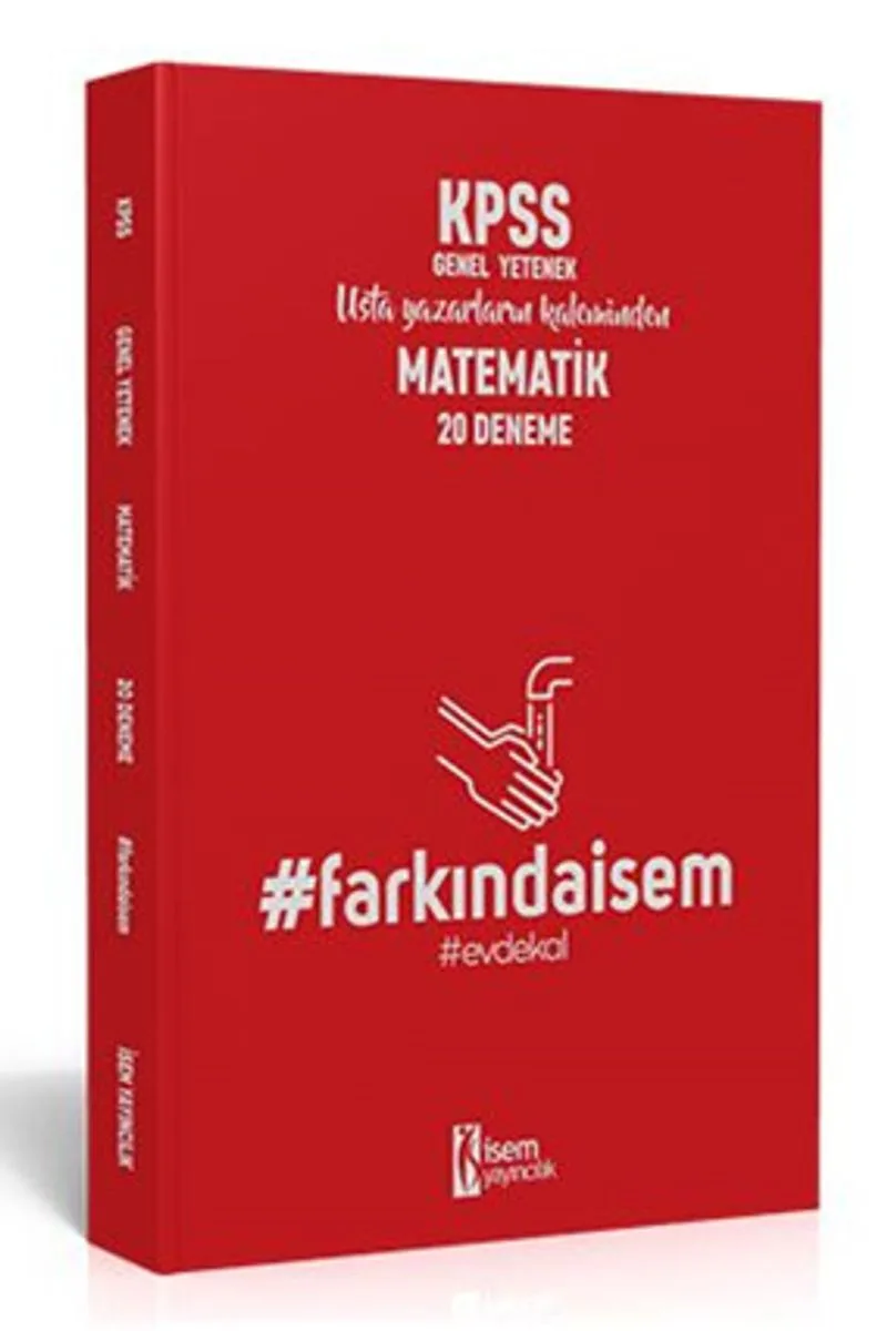 2020 Farkındaİsem KPSS Genel Yetenek Matematik 20 Deneme
