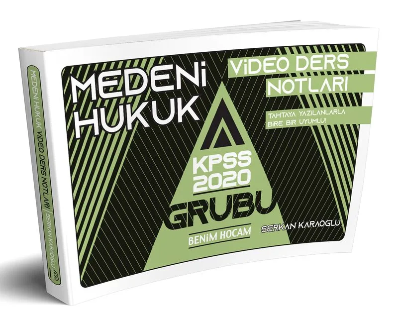 2020 KPSS A Grubu Medeni Hukuk Video Ders Notları