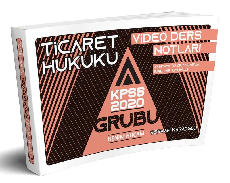 2020 KPSS A Grubu Ticaret Hukuku Video Ders Notları