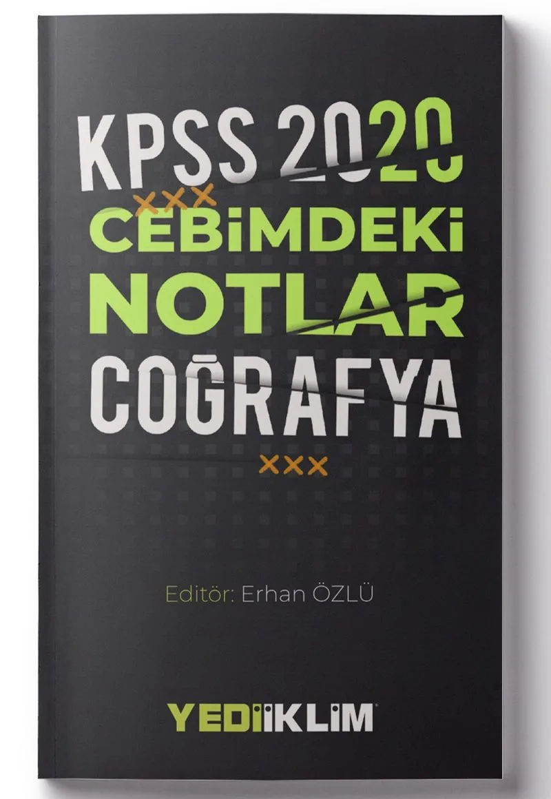 2020 KPSS Cebimdeki Notlar Coğrafya