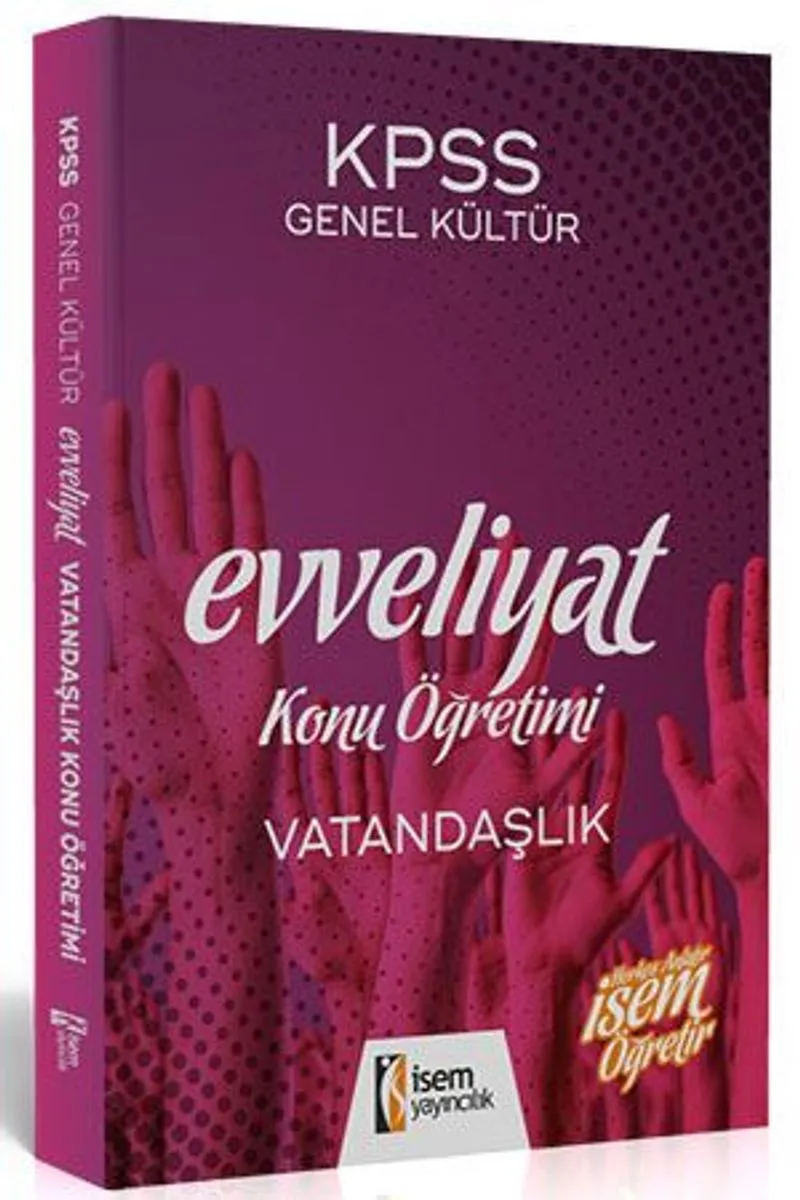 2020 KPSS Evveliyat Vatandaşlık Konu Öğretimi