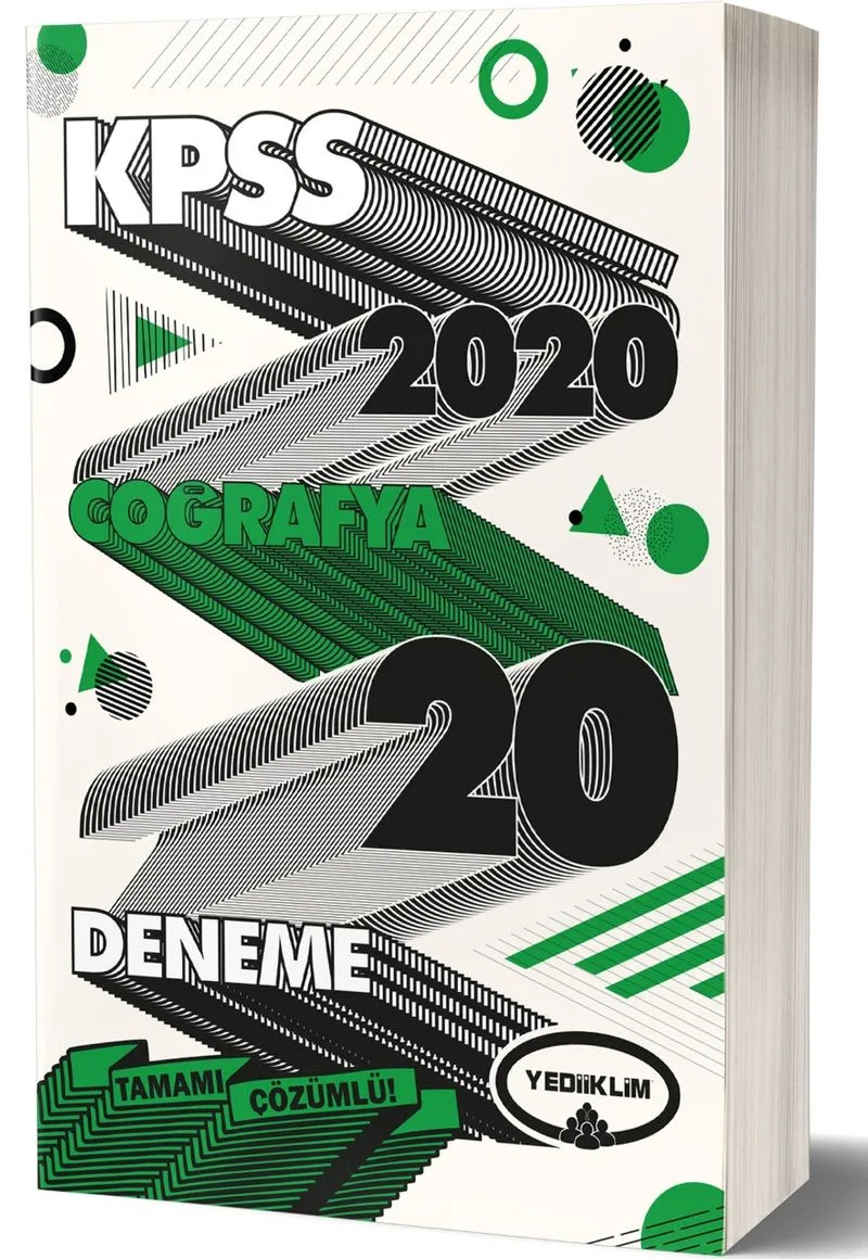 2020 KPSS Genel Kültür Coğrafya Tamamı Çözümlü 20 Deneme