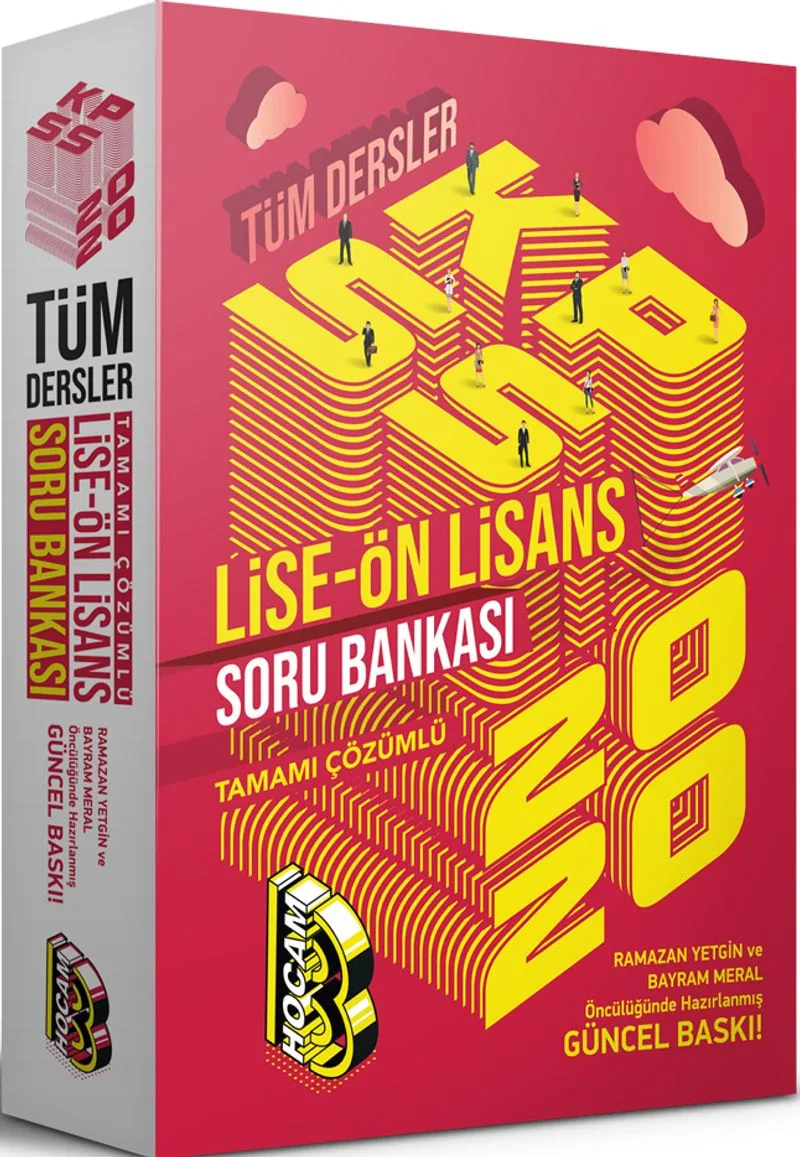 2020 KPSS Lise Ön Lisans GY-GK Tamamı Çözümlü Soru Bankası