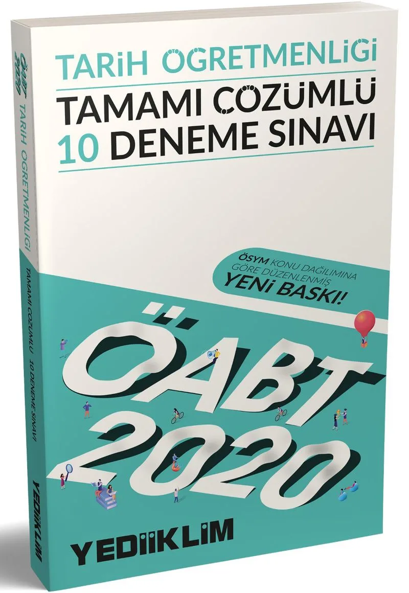 2020 KPSS ÖABT Tarih Öğretmenliği Tamamı Çözümlü 10 Deneme Sınavı