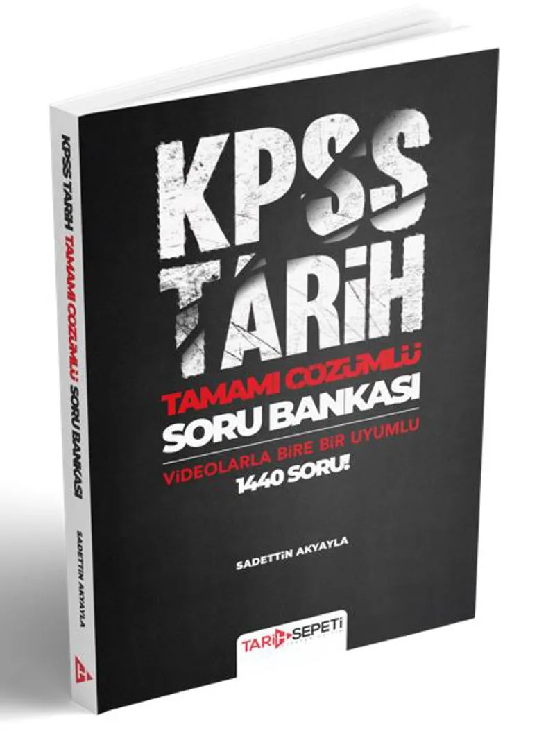 2020 KPSS Tamamı Çözümlü Tarih Sepeti Soru Bankası