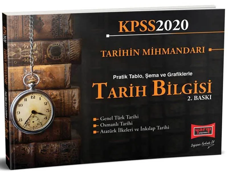 2020 KPSS Tarih Bilgisi Pratik Tablo, Şema ve Grafiklerle