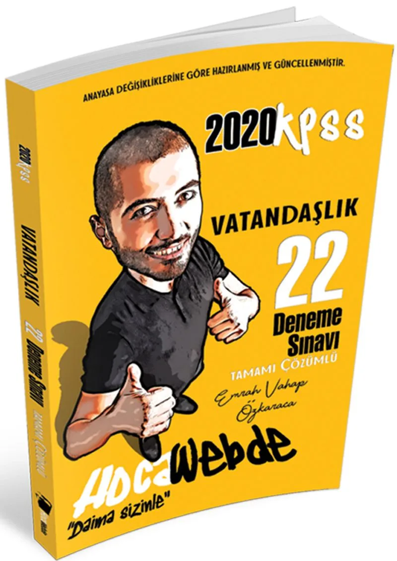 2020 KPSS Vatandaşlık 22 Deneme