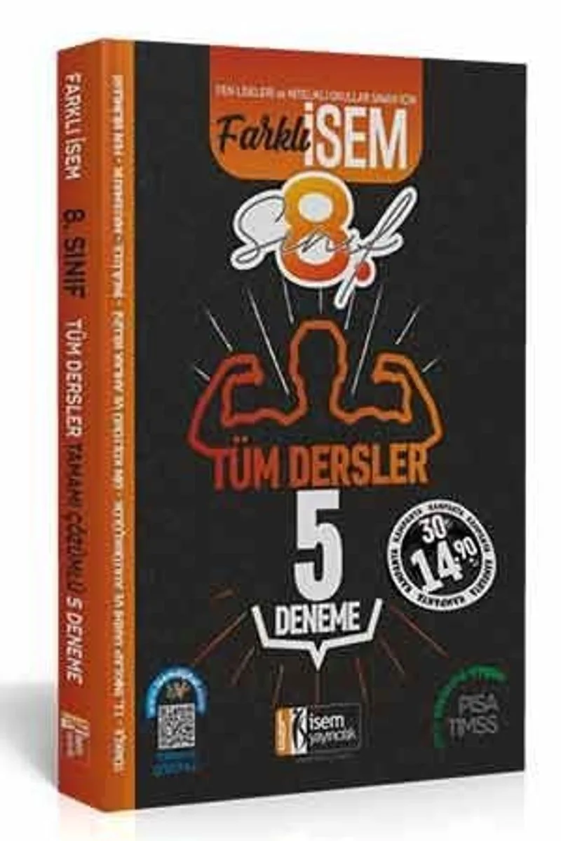 2020 LGS Farklı İsem 8. Sınıf Tüm Dersler 5 Deneme