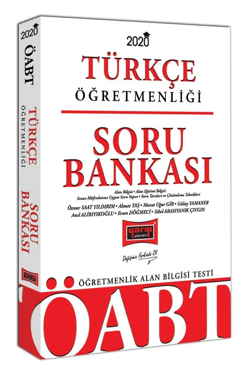 2020 ÖABT Türkçe Öğretmenliği Soru Bankası