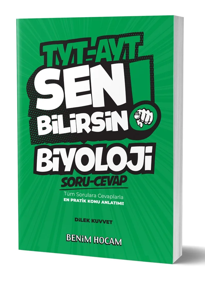 2020 TYT AYT Biyoloji Sen Bilirsin Soru-Cevap Kitabı