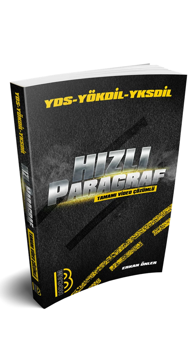 2020 YÖKDİL YKSDİL YDS Hızlı Paragraf Soru Bankası