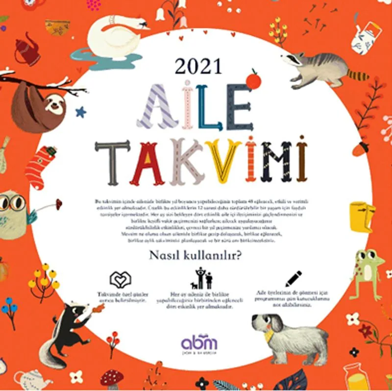 2021 Aile Takvimi