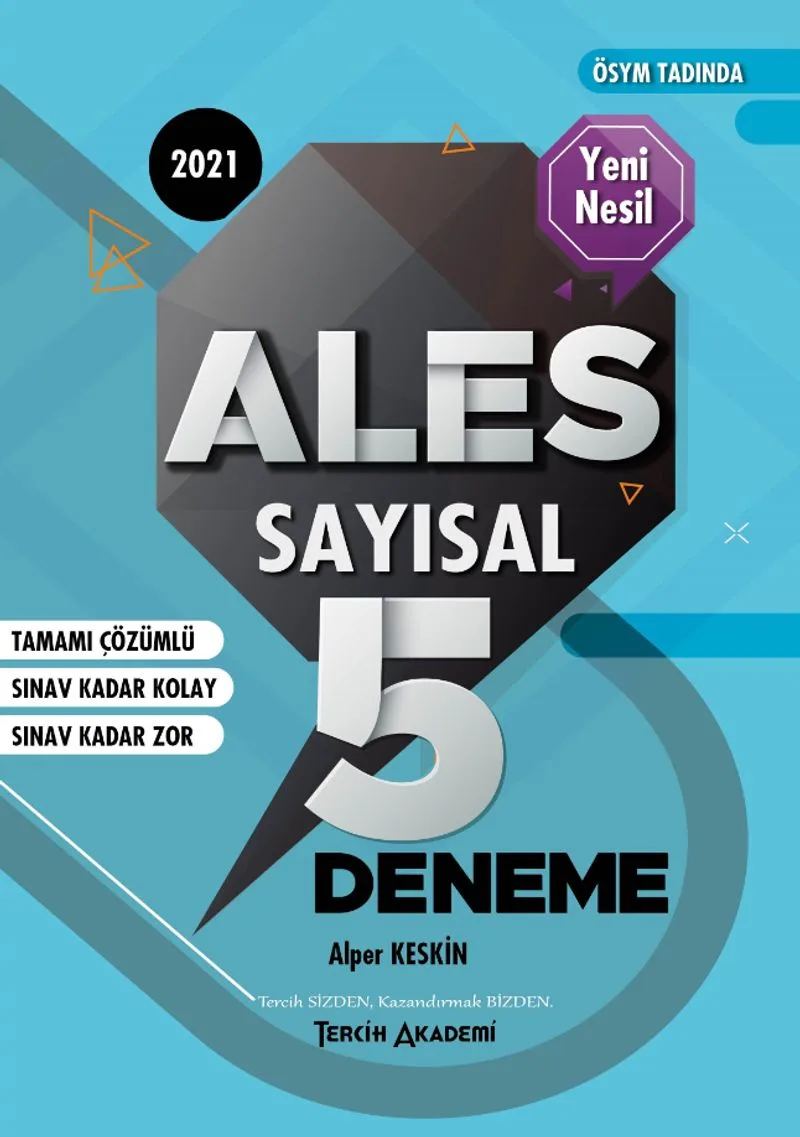 2021 ALES Sayısal 5 Deneme