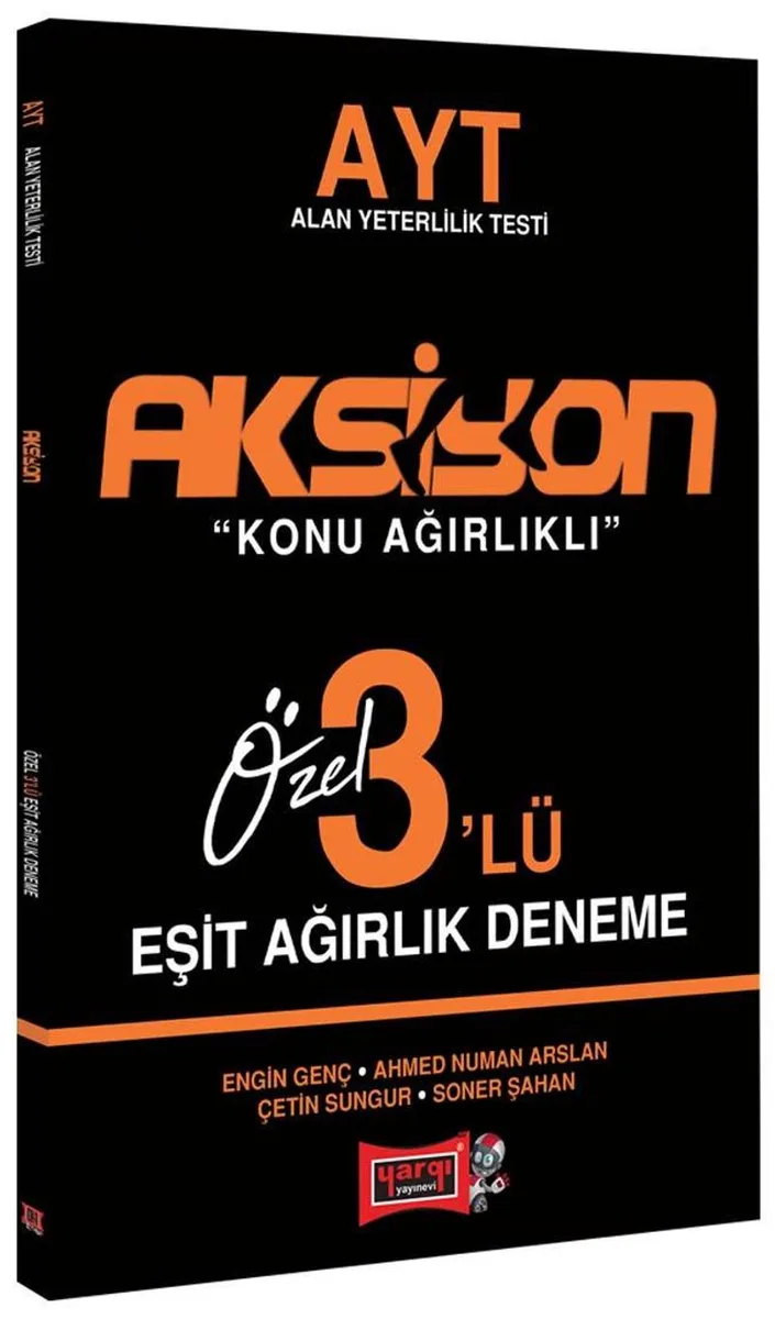 2021 AYT Aksiyon Eşit Ağırlık 3'lü Deneme