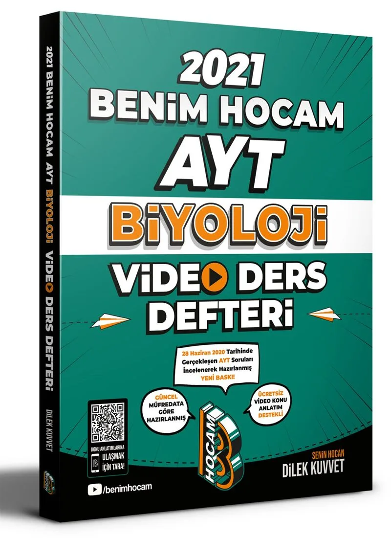 2021 AYT Biyoloji Video Ders Defteri