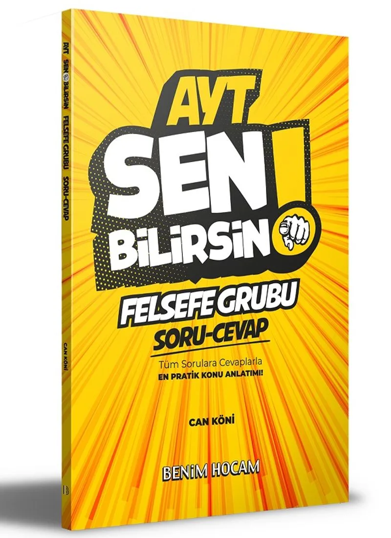 2021 AYT Felsefe Sen Bilirsin Soru-Cevap Kitabı
