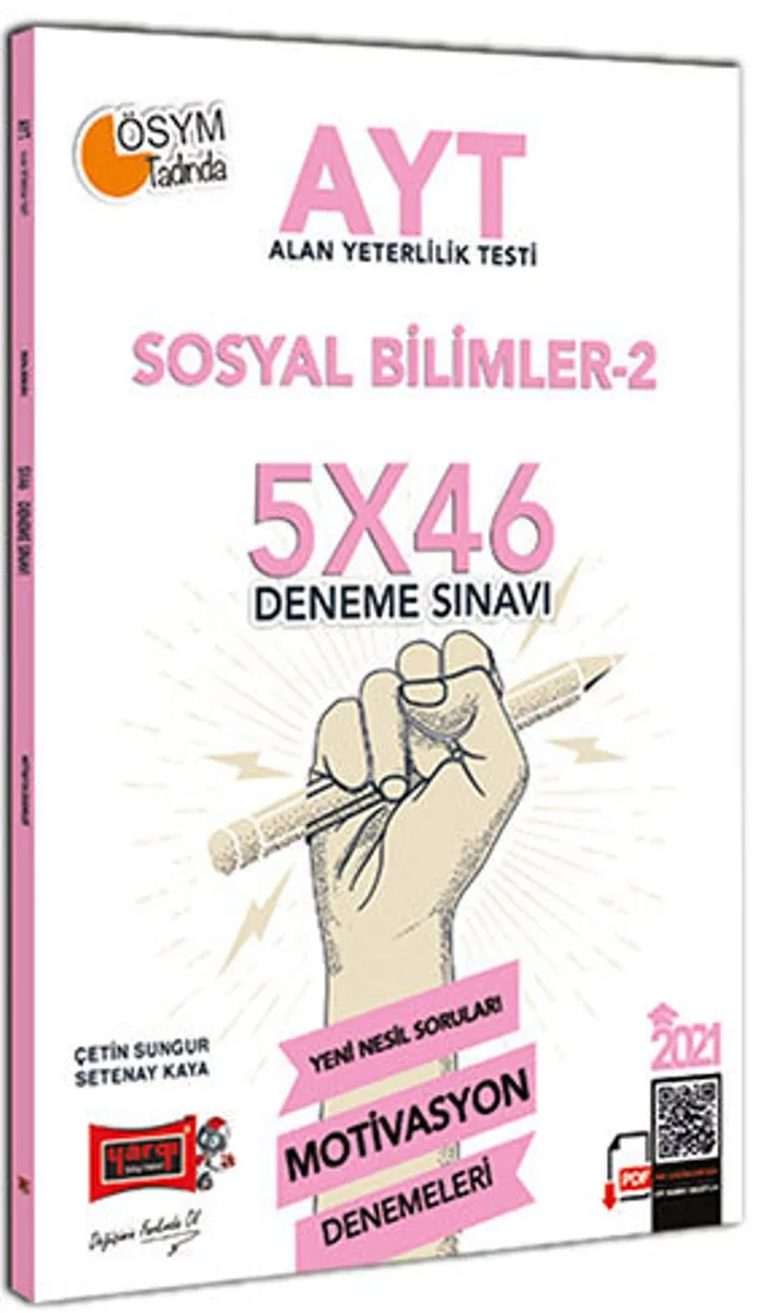 2021 AYT Sosyal Bilimler 2 5x46 Motivasyon Deneme Sınavı