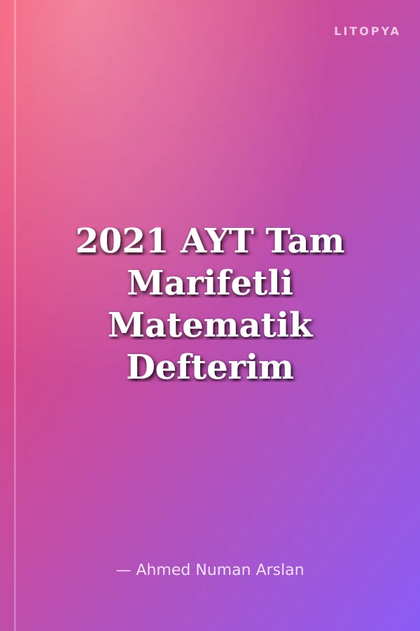 2021 AYT Tam Marifetli Matematik Defterim