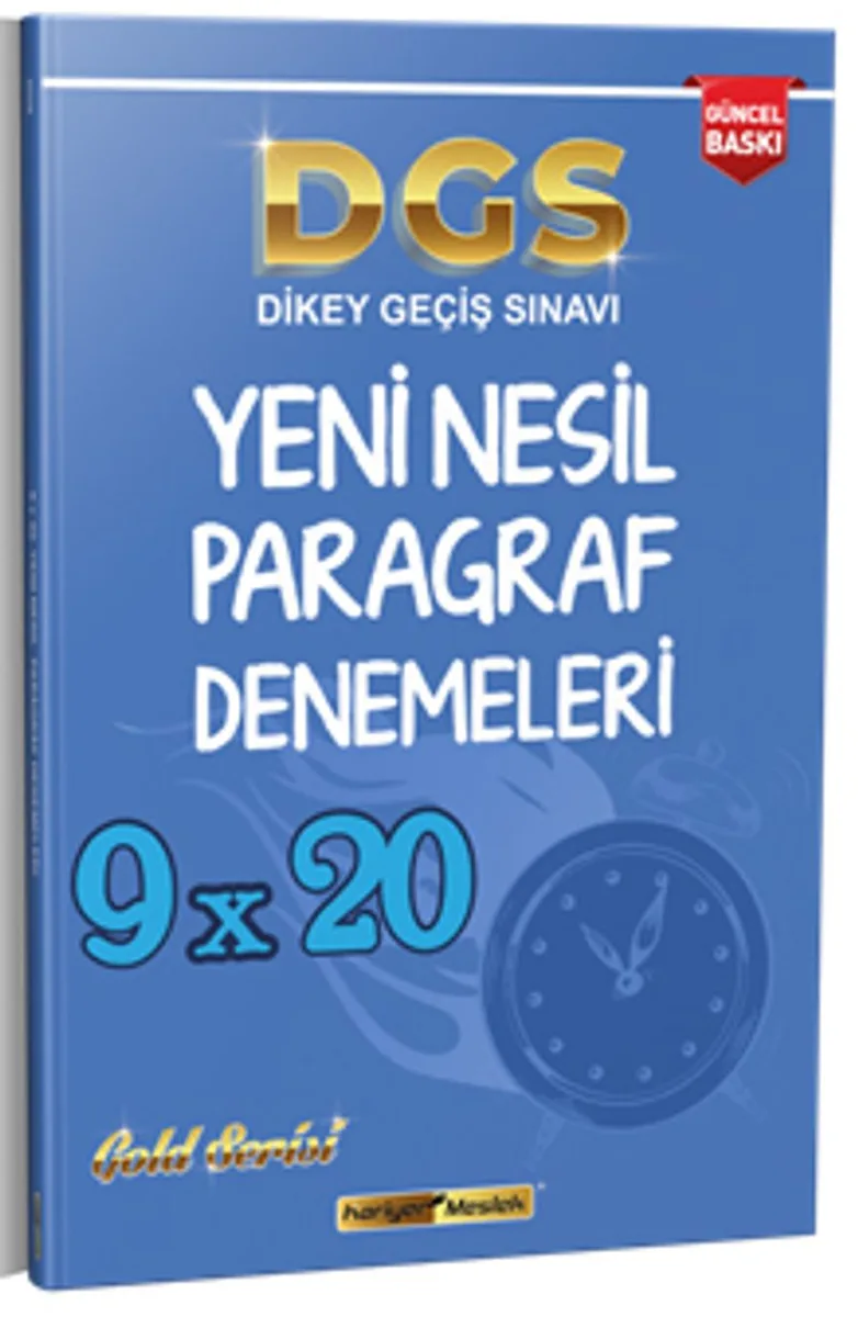 2021 DGS 9x20 Yeni Nesil Paragraf Denemeleri