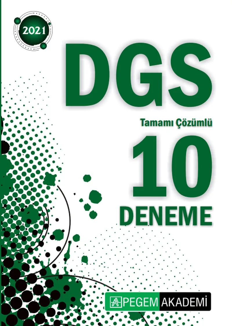 2021 DGS Tamamı Çözümlü 10 Deneme
