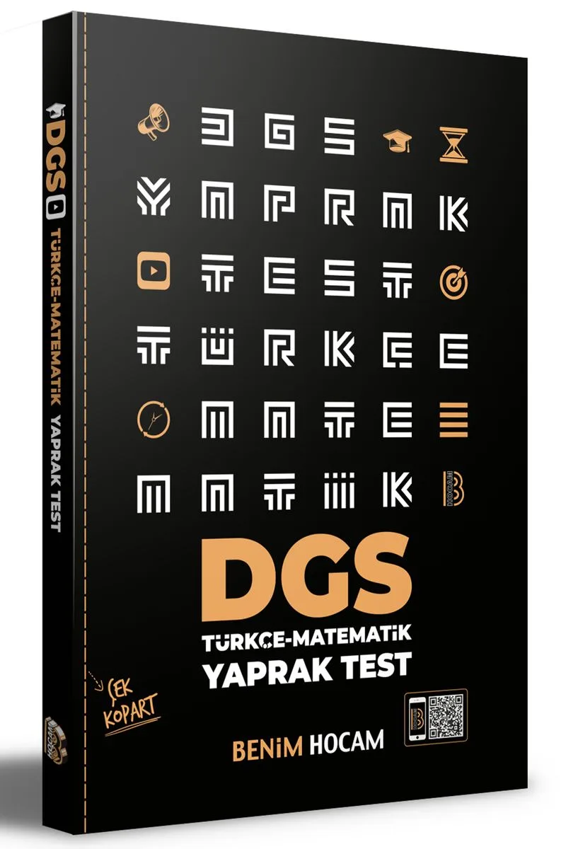 2021 DGS Türkçe-Matematik Çek Kopart Yaprak Test