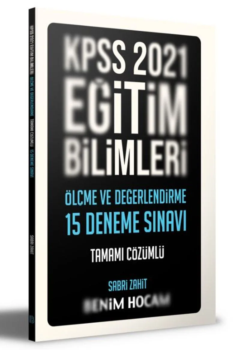 2021 Eğitim Bilimleri Ölçme ve Değerlendirme Tamamı Çözümlü 15 Deneme