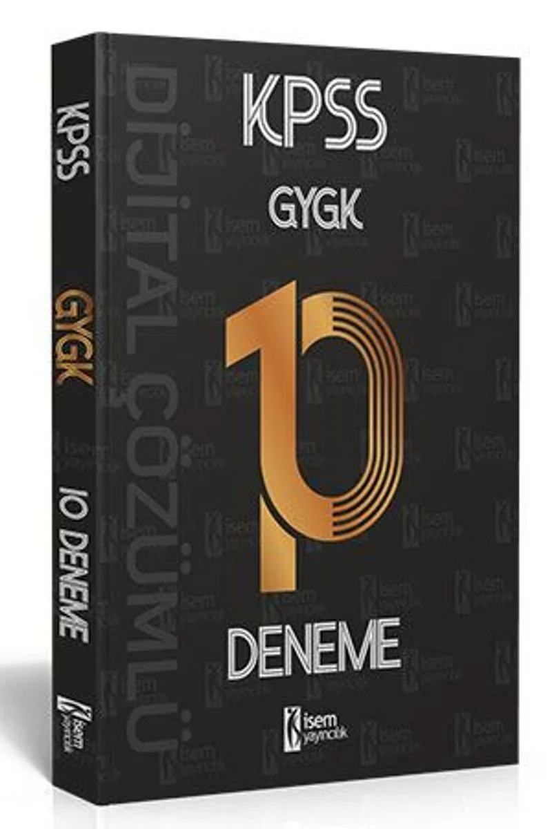 2021 Evveliyat KPSS Genel Yetenek Genel Kültür Tamamı Dijital Çözümlü 10 Deneme