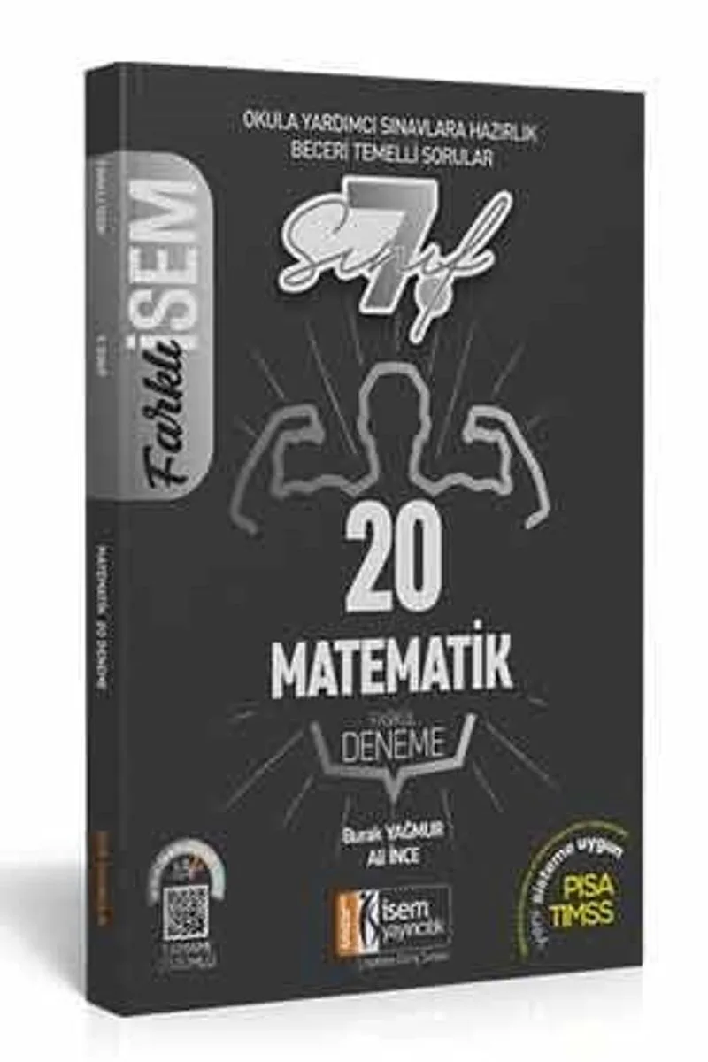 2021 Farklı İsem 7. Sınıf Matematik Tamamı Çözümlü 20 Fasikül Deneme