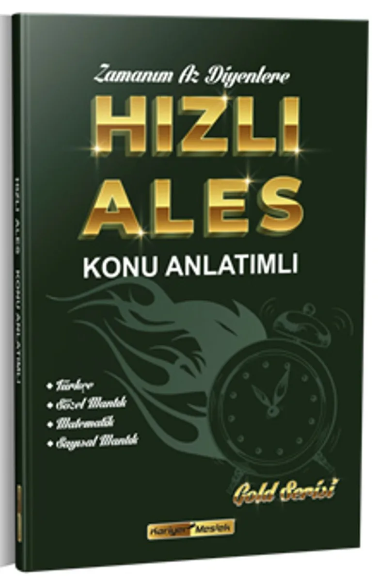 2021 Hızlı ALES Konu Anlatımlı Zamanım Az Diyenlere
